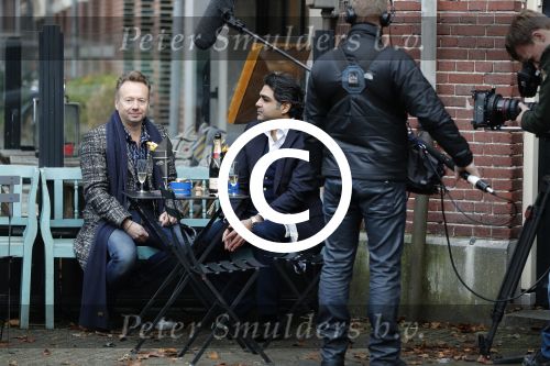 Amsterdam 14 december 2016
Joris Linssen heeft opnames voor tv programma in amsterdam zuid.