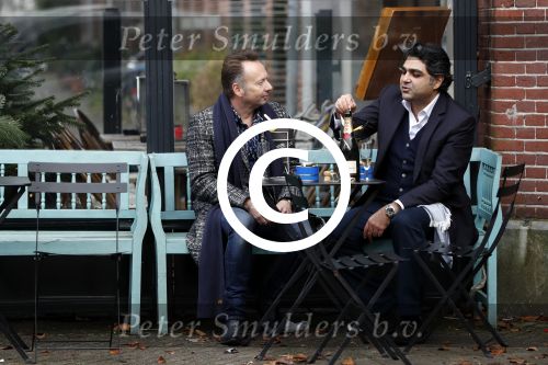 Amsterdam 14 december 2016
Joris Linssen heeft opnames voor tv programma in amsterdam zuid.