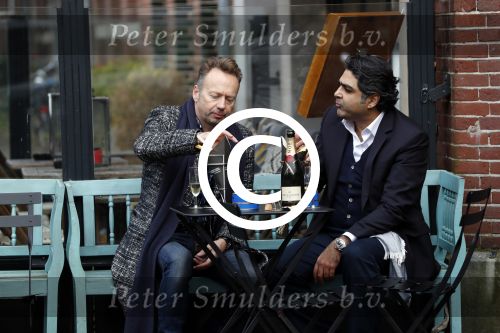 Amsterdam 14 december 2016
Joris Linssen heeft opnames voor tv programma in amsterdam zuid.