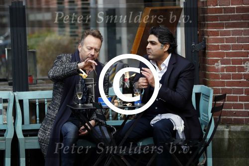 Amsterdam 14 december 2016
Joris Linssen heeft opnames voor tv programma in amsterdam zuid.
