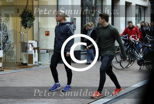 Amsterdam 3 december 2016
Koen Verweij met ... na een training op de pc hooftstraat