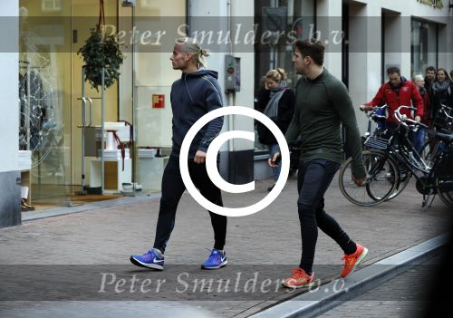 Amsterdam 3 december 2016
Koen Verweij met ... na een training op de pc hooftstraat