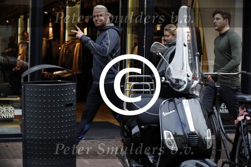 Amsterdam 3 december 2016
Koen Verweij met ... na een training op de pc hooftstraat