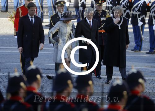 Amsterdam, 28 November 2016
Eerste dag Belgische Koningspaar bij Staatsbezoek aan Nederland
Koningin Maxima, Koning Willem Alexander, Koning Filip en Koningin Mathilde