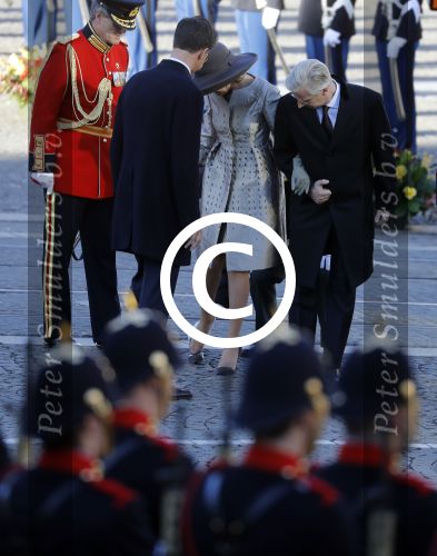 Amsterdam, 28 November 2016
Eerste dag Belgische Koningspaar bij Staatsbezoek aan Nederland
Koningin Maxima, Koning Willem Alexander, Koning Filip en Koningin Mathilde