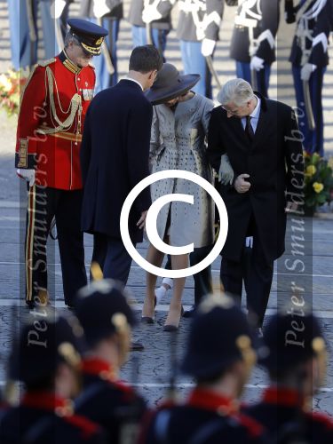 Amsterdam, 28 November 2016
Eerste dag Belgische Koningspaar bij Staatsbezoek aan Nederland
Koningin Maxima, Koning Willem Alexander, Koning Filip en Koningin Mathilde