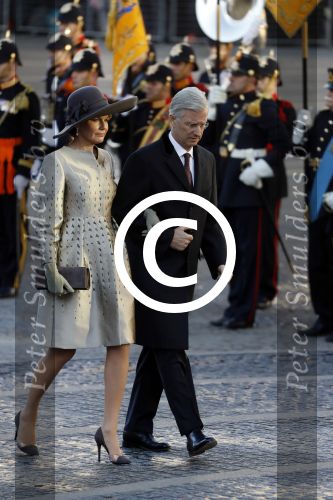 Amsterdam, 28 November 2016
Eerste dag Belgische Koningspaar bij Staatsbezoek aan Nederland
Koningin Maxima, Koning Willem Alexander, Koning Filip en Koningin Mathilde