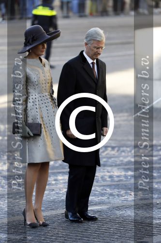 Amsterdam, 28 November 2016
Eerste dag Belgische Koningspaar bij Staatsbezoek aan Nederland
Koningin Maxima, Koning Willem Alexander, Koning Filip en Koningin Mathilde