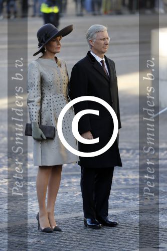 Amsterdam, 28 November 2016
Eerste dag Belgische Koningspaar bij Staatsbezoek aan Nederland
Koningin Maxima, Koning Willem Alexander, Koning Filip en Koningin Mathilde
