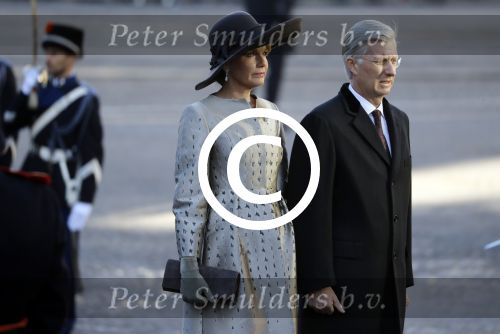 Amsterdam, 28 November 2016
Eerste dag Belgische Koningspaar bij Staatsbezoek aan Nederland
Koningin Maxima, Koning Willem Alexander, Koning Filip en Koningin Mathilde