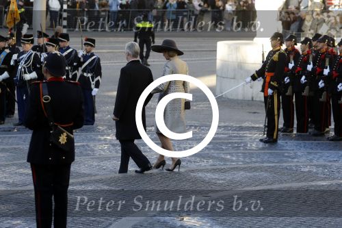Amsterdam, 28 November 2016
Eerste dag Belgische Koningspaar bij Staatsbezoek aan Nederland
Koningin Maxima, Koning Willem Alexander, Koning Filip en Koningin Mathilde