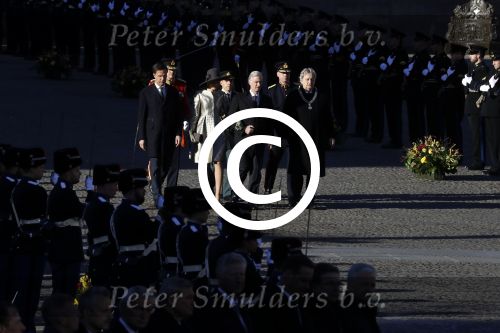 Amsterdam, 28 November 2016
Eerste dag Belgische Koningspaar bij Staatsbezoek aan Nederland
Koningin Maxima, Koning Willem Alexander, Koning Filip en Koningin Mathilde