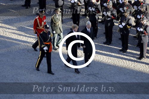 Amsterdam, 28 November 2016
Eerste dag Belgische Koningspaar bij Staatsbezoek aan Nederland
Koningin Maxima, Koning Willem Alexander, Koning Filip en Koningin Mathilde
