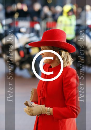 Amstelveen 29 november 2016
Koningin Maxima en koningin Mathilde bezoeken het cobra museum in Amstelveen