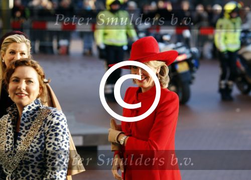 Amstelveen 29 november 2016
Koningin Maxima en koningin Mathilde bezoeken het cobra museum in Amstelveen