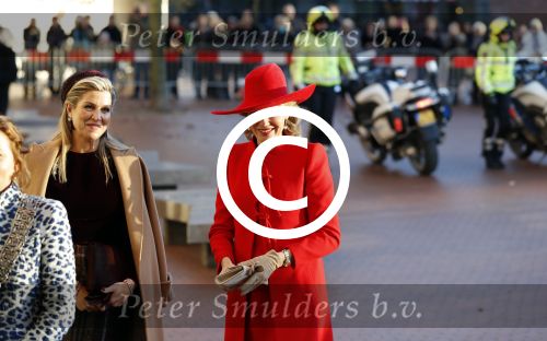 Amstelveen 29 november 2016
Koningin Maxima en koningin Mathilde bezoeken het cobra museum in Amstelveen
