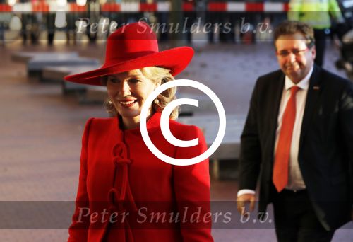 Amstelveen 29 november 2016
Koningin Maxima en koningin Mathilde bezoeken het cobra museum in Amstelveen
