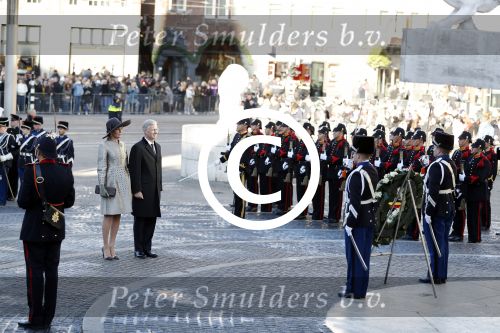 Amsterdam, 28 November 2016
Eerste dag Belgische Koningspaar bij Staatsbezoek aan Nederland
Koningin Maxima, Koning Willem Alexander, Koning Filip en Koningin Mathilde