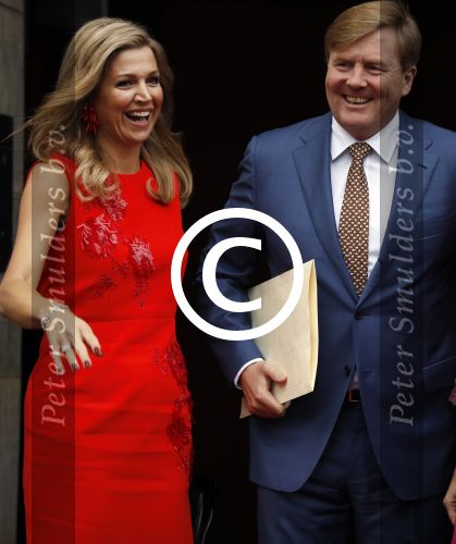 Amsterdam 15 december 2016  
Uitreiking prins Claus prijzen met aanwezig Koning Willem Alexander Koningin Maxima Prinses Beatrix Prinses Laurentien en Prinses Mabel. Vindt plaats in paleis op de dam.