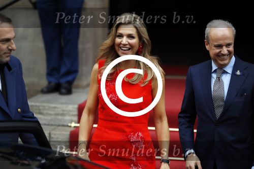 Amsterdam 15 december 2016  
Uitreiking prins Claus prijzen met aanwezig Koning Willem Alexander Koningin Maxima Prinses Beatrix Prinses Laurentien en Prinses Mabel. Vindt plaats in paleis op de dam.