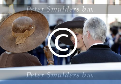 Amsterdam, 28 November 2016
Eerste dag Belgische Koningspaar bij Staatsbezoek aan Nederland
Koningin Maxima, Koning Willem Alexander, Koning Filip en Koningin Mathilde