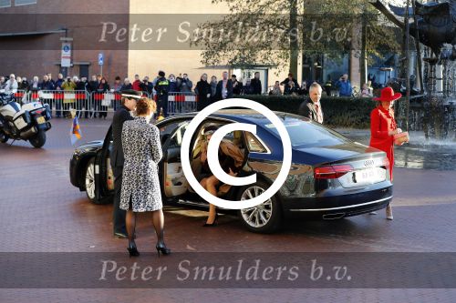 Amstelveen 29 november 2016
Koningin Maxima en koningin Mathilde bezoeken het cobra museum in Amstelveen