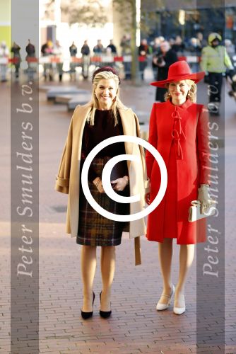 Amstelveen 29 november 2016
Koningin Maxima en koningin Mathilde bezoeken het cobra museum in Amstelveen