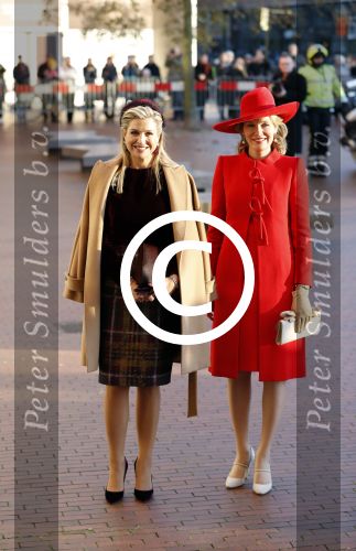 Amstelveen 29 november 2016
Koningin Maxima en koningin Mathilde bezoeken het cobra museum in Amstelveen