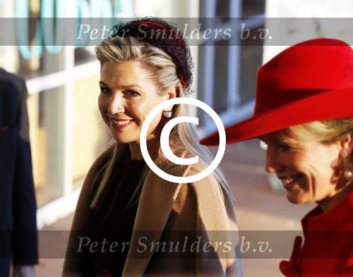 Amstelveen 29 november 2016
Koningin Maxima en koningin Mathilde bezoeken het cobra museum in Amstelveen