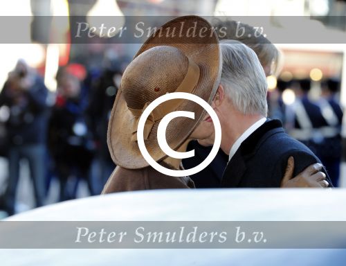 Amsterdam, 28 November 2016
Eerste dag Belgische Koningspaar bij Staatsbezoek aan Nederland
Koningin Maxima, Koning Willem Alexander, Koning Filip en Koningin Mathilde