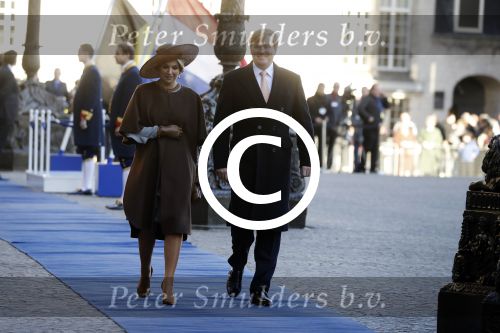 Amsterdam, 28 November 2016
Eerste dag Belgische Koningspaar bij Staatsbezoek aan Nederland
Koningin Maxima, Koning Willem Alexander, Koning Filip en Koningin Mathilde