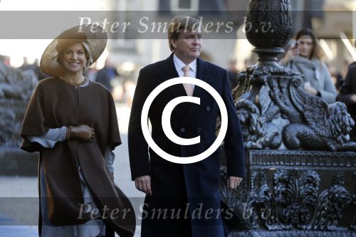 Amsterdam, 28 November 2016
Eerste dag Belgische Koningspaar bij Staatsbezoek aan Nederland
Koningin Maxima, Koning Willem Alexander, Koning Filip en Koningin Mathilde