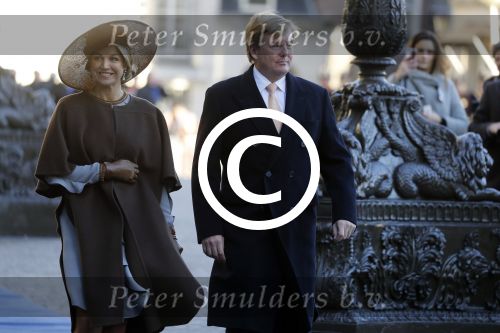 Amsterdam, 28 November 2016
Eerste dag Belgische Koningspaar bij Staatsbezoek aan Nederland
Koningin Maxima, Koning Willem Alexander, Koning Filip en Koningin Mathilde