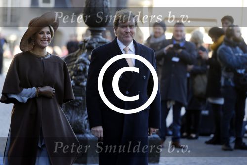 Amsterdam, 28 November 2016
Eerste dag Belgische Koningspaar bij Staatsbezoek aan Nederland
Koningin Maxima, Koning Willem Alexander, Koning Filip en Koningin Mathilde