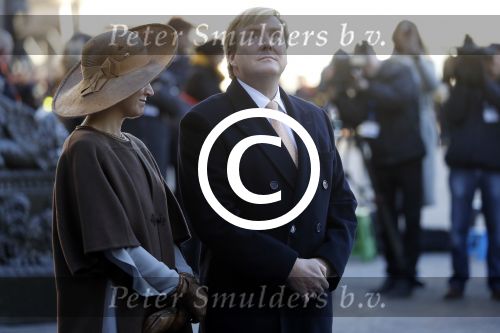Amsterdam, 28 November 2016
Eerste dag Belgische Koningspaar bij Staatsbezoek aan Nederland
Koningin Maxima, Koning Willem Alexander, Koning Filip en Koningin Mathilde