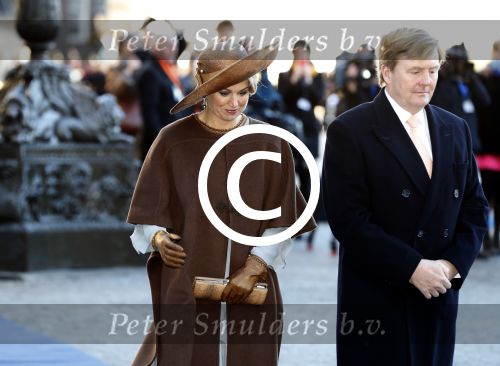 Amsterdam, 28 November 2016
Eerste dag Belgische Koningspaar bij Staatsbezoek aan Nederland
Koningin Maxima, Koning Willem Alexander, Koning Filip en Koningin Mathilde