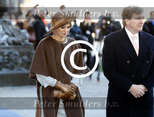 Amsterdam, 28 November 2016
Eerste dag Belgische Koningspaar bij Staatsbezoek aan Nederland
Koningin Maxima, Koning Willem Alexander, Koning Filip en Koningin Mathilde