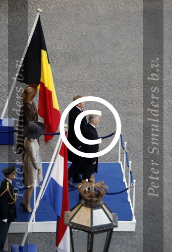 Amsterdam, 28 November 2016
Eerste dag Belgische Koningspaar bij Staatsbezoek aan Nederland
Koningin Maxima, Koning Willem Alexander, Koning Filip en Koningin Mathilde
