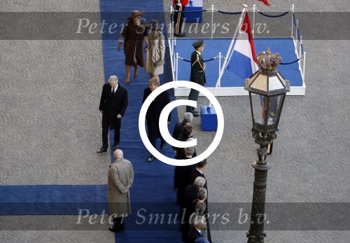 Amsterdam, 28 November 2016
Eerste dag Belgische Koningspaar bij Staatsbezoek aan Nederland
Koningin Maxima, Koning Willem Alexander, Koning Filip en Koningin Mathilde