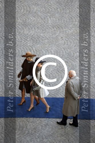 Amsterdam, 28 November 2016
Eerste dag Belgische Koningspaar bij Staatsbezoek aan Nederland
Koningin Maxima, Koning Willem Alexander, Koning Filip en Koningin Mathilde