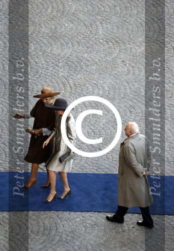 Amsterdam, 28 November 2016
Eerste dag Belgische Koningspaar bij Staatsbezoek aan Nederland
Koningin Maxima, Koning Willem Alexander, Koning Filip en Koningin Mathilde