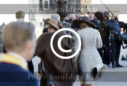 Amsterdam, 28 November 2016
Eerste dag Belgische Koningspaar bij Staatsbezoek aan Nederland
Koningin Maxima, Koning Willem Alexander, Koning Filip en Koningin Mathilde