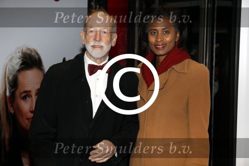 Amsterdam 28 november 2016
Premiere Soof 2 in de la mar theater. 
Laetitia Griffith en partner Jan Naeye