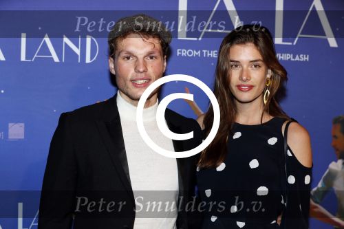 Amsterdam 12 december 2016
Premiere La La Land in Tuschinski.
Lara Leijs en partner Bram Genet