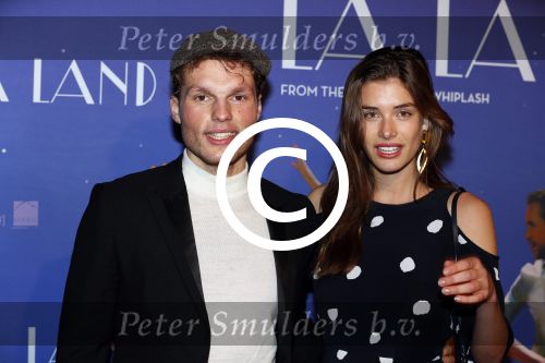 Amsterdam 12 december 2016
Premiere La La Land in Tuschinski.
Lara Leijs en partner Bram Genet