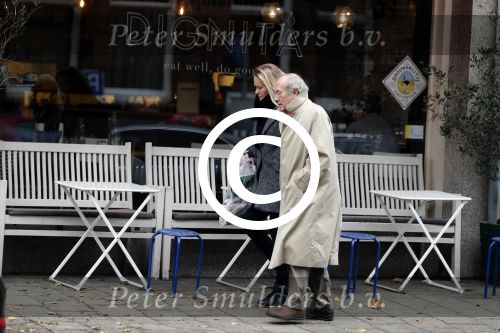 Amsterdam 1 december 2016
Liesbeth kamerling en haar broer uit eten met hun vader en moeder (ouders) bij restaurant Dignita in Amsterdam zuid.