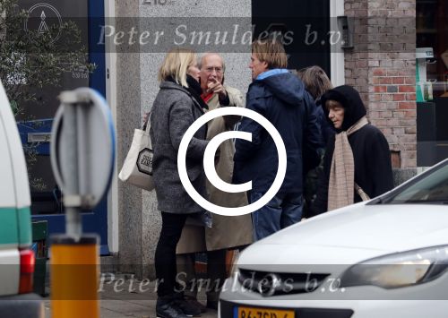 Amsterdam 1 december 2016
Liesbeth kamerling en haar broer uit eten met hun vader en moeder (ouders) bij restaurant Dignita in Amsterdam zuid.