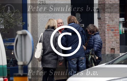 Amsterdam 1 december 2016
Liesbeth kamerling en haar broer uit eten met hun vader en moeder (ouders) bij restaurant Dignita in Amsterdam zuid.