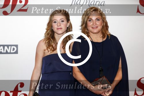 Amsterdam 28 november 2016
Premiere Soof 2 in de la mar theater. 
Lobke de Boer en Anneke Blok