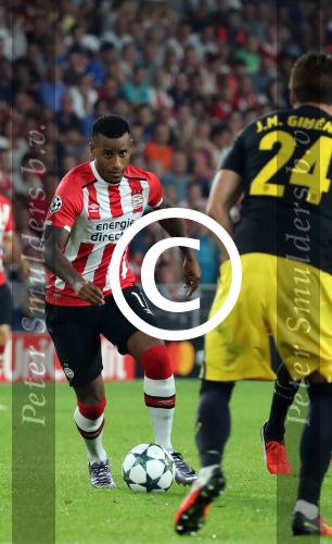 Eindhoven, 13 September 2016
PSV-Atletico Madrid, eindstand 0-1 
Eerste wedstrijd voorronde CL Seizoen 2016-2017
Luciano Narsingh